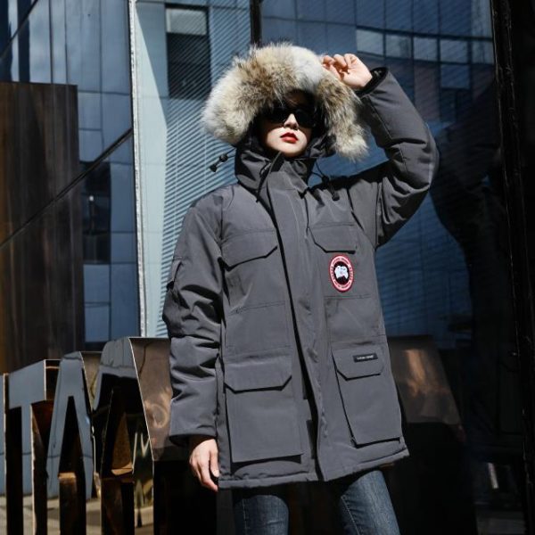 Canada Goose Expedition Fur Trimmed Down Parka Coat